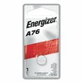 Energizer A76BPZ Manganese Dioxide Battery, 1.5 V A76BPZ